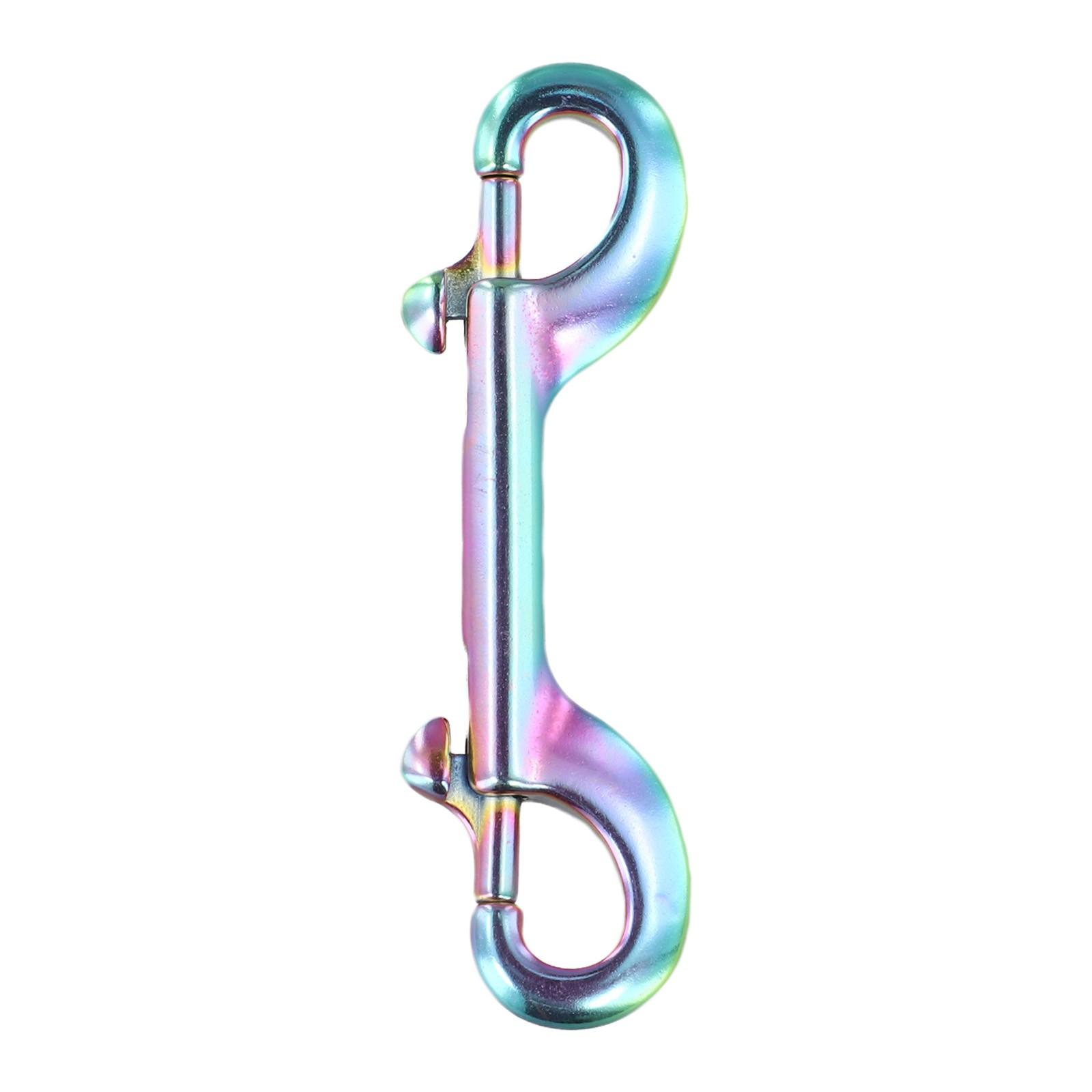Secure Closure Double End Diving Hook Snap for BCD and Diving Gear Applications 100mm