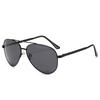 Metal Polarized Sunglasses Men'S Large-Frame Glasses Driving Sunshade Sunscreen Black Sunglasses Factory