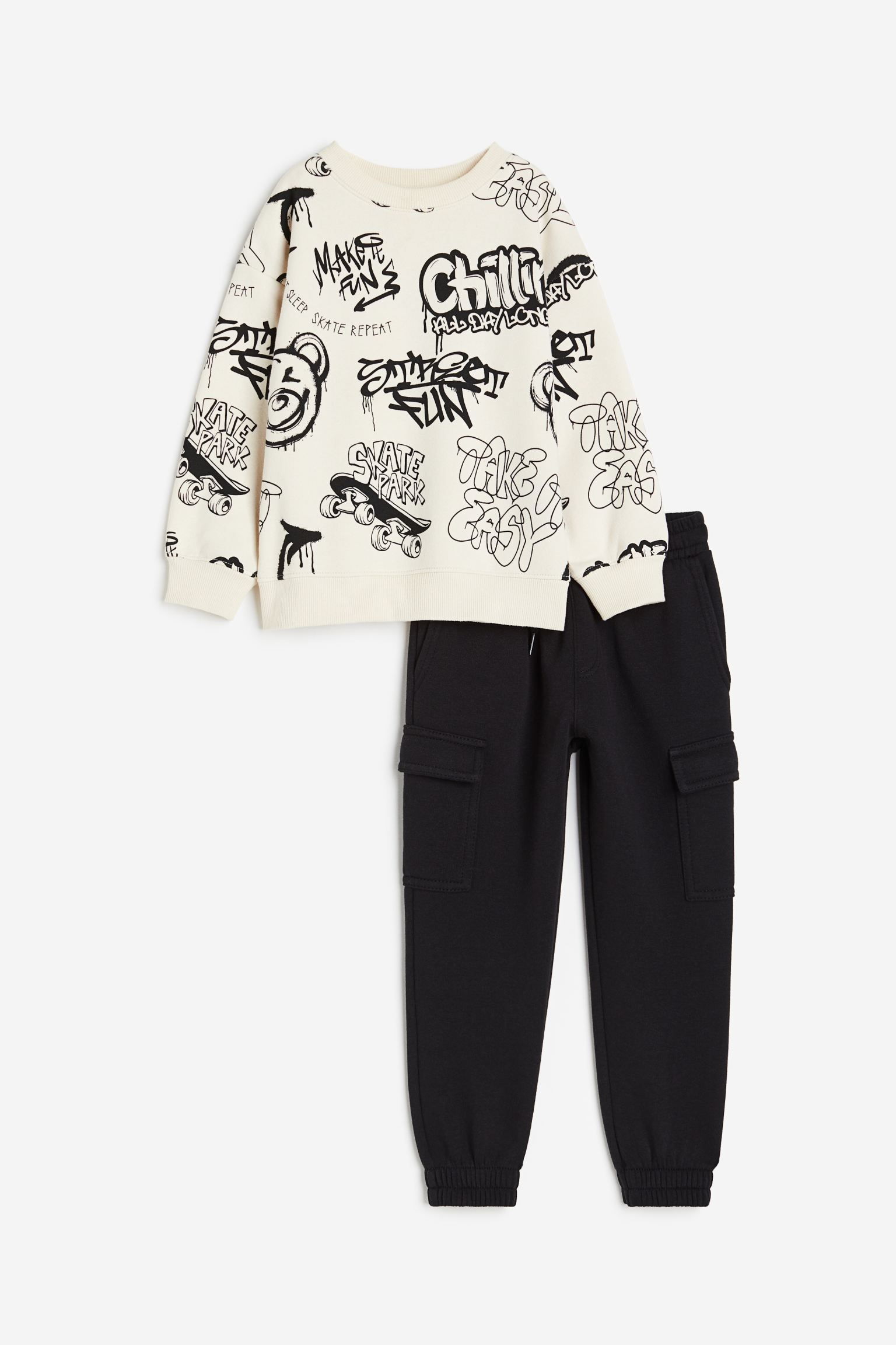 

комплект из двух толстовок