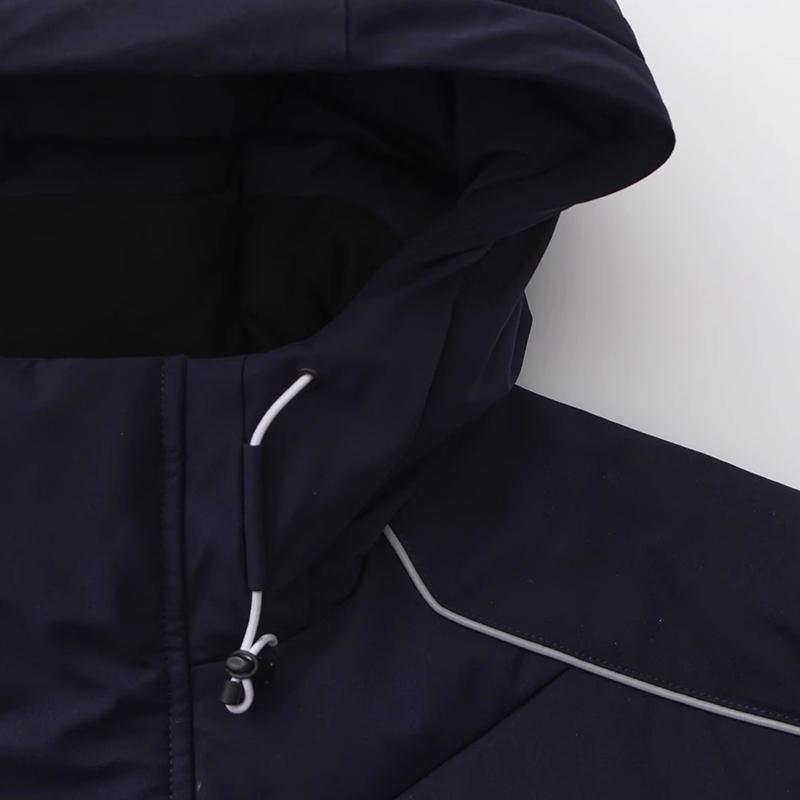 Li Ning Winter National Team Flag Down Jacket Men's Deep Blue AYMV515-1