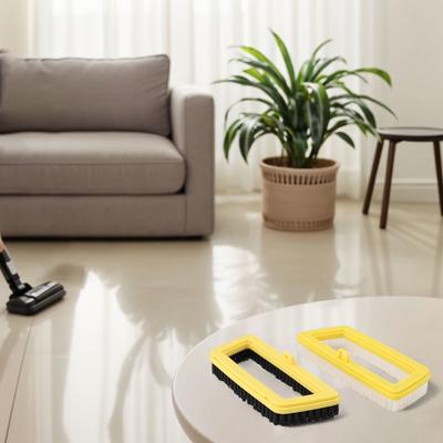 Black Bristles Removable Brush Head Steam Cleaning Brush Detachable Design
