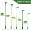 10PCS Plant Supports Stand Butterflies Orchid Flower Potted Fixing Rods Eco-friendly Reusable Vegetable Protection Fixing Tool Gardening Su