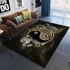 Chinese Dragon Tai Chi Bagua Yin Yang Carpet Living Room Home Decoration Sofa Table Large Area Rugs Bedroom Bedside Floor Mat
