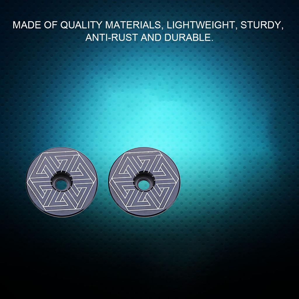 Risk Mountain Bike Bicycle Comfortable Handlebar Rubber Grips Bar End Grips Accessory