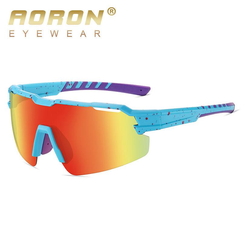 aoron Outdoor Cycling Colorful Polarized Sunglasses Sport Driving Fishing Skiing Glasses Fashion Men Women Photochromic Goggles