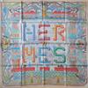 Hermes Lenço Carré 90 Super Silk Quest Silk 100% Multicor Feito na França Feminino Não Usado c/ Etiquetas