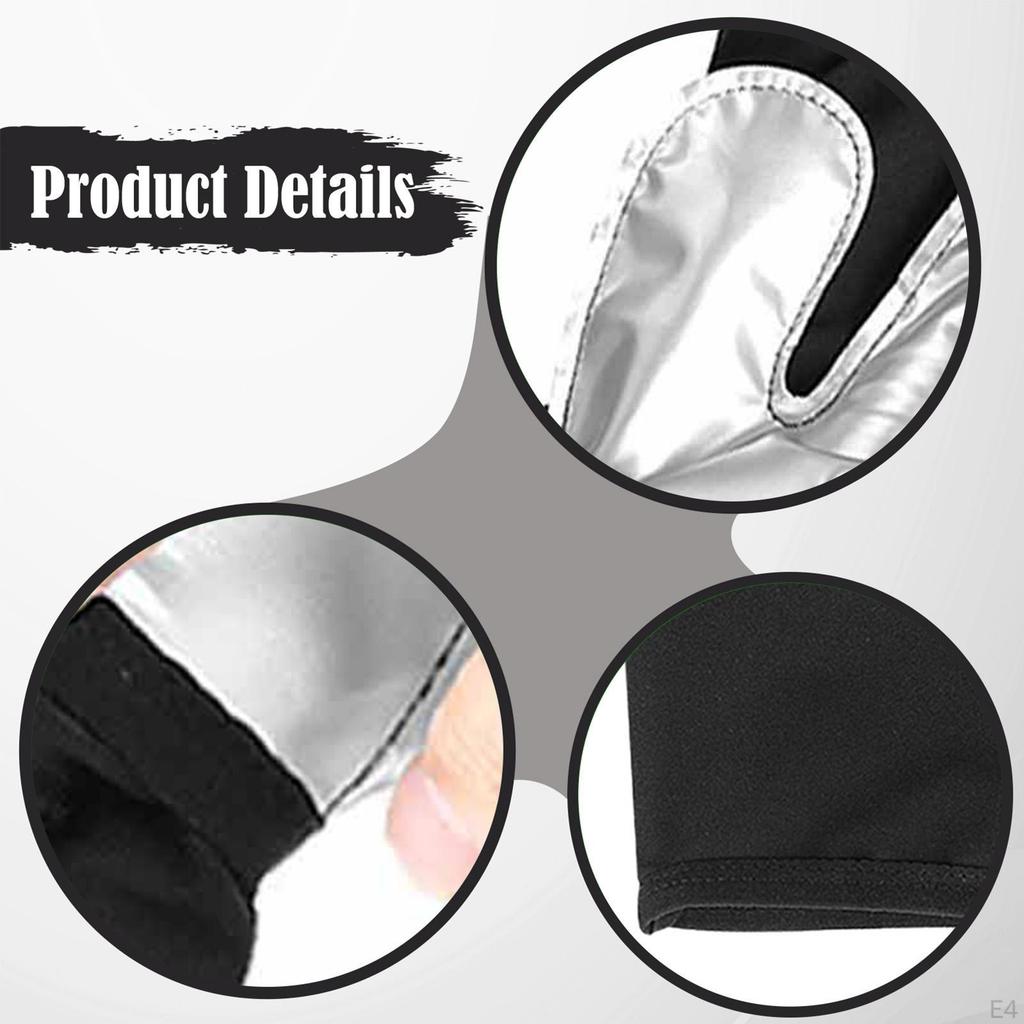 Reusable And Non-slip Sauna Gloves, Ideal for Training, Perspiration, Screen Use, Exercise, Spa,
