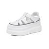 Thick-soled Leather Hollowed-out Roman Sandals, New Pig Cage Shoes In Summer, Casual Sports