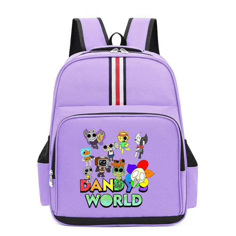 Cartoon Peripheral Trend Children'S Backpack Primary And Secondary School Students Large-Capacity Schoolbag