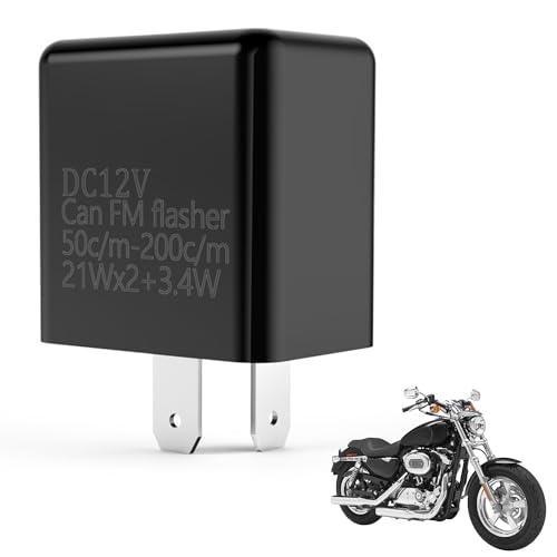 

ADOFUN реле поворота мотоцикла, совместимо со светодиодами, реле поворота IC, реле, сигнальная лампа рулевого управления мотоцикла, энергосберегающая, мигающая, универсальная