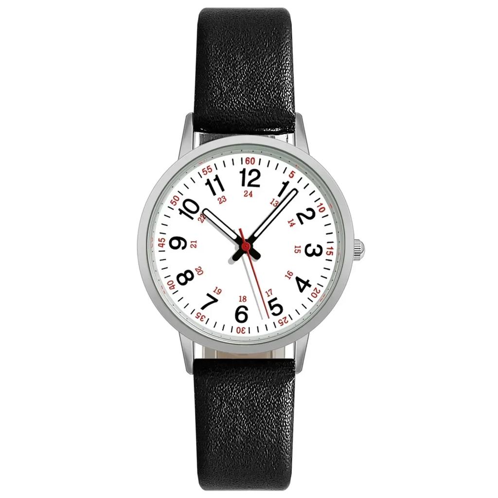 Fashion Luminous Women Watches Simple Leather Belt Quartz Wristwatch Ladies' Small Dial Clock Dress Wristwatches Montre Femme