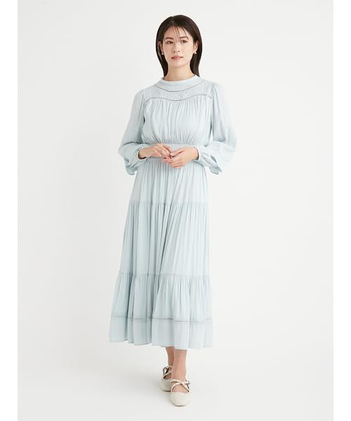 Selford Lace Insert Dress CWFO251067 MNT Women's