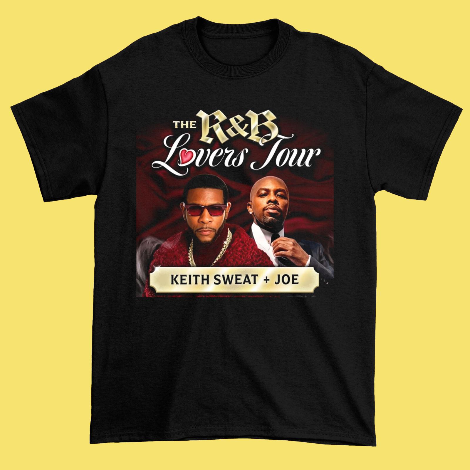Keith Sweat Tour 2026 Black Cotton Shirt All size S-5XL Unisex HT875 M