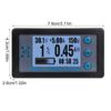 Batterietester 0-500A Voltmeter Amperemeter Multimeter mit Shunt Autobatterie Coulometer Stromdetektor Tester für Wagen