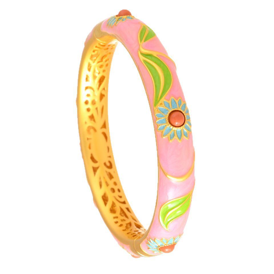 Fashionable Vintage Style Scenery-like Glazed Enamel Bracelet