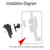 For Land Rover Defender 90 110 130 2020 2021-2024 Wireless Charging Car Phone Holder Special Fixed Base Bracket Auto Accessories