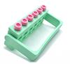 1Pcs Dental Autoclavable Disinfection Endo Files Holder Box Instrument 6 Holes Dentist Tool