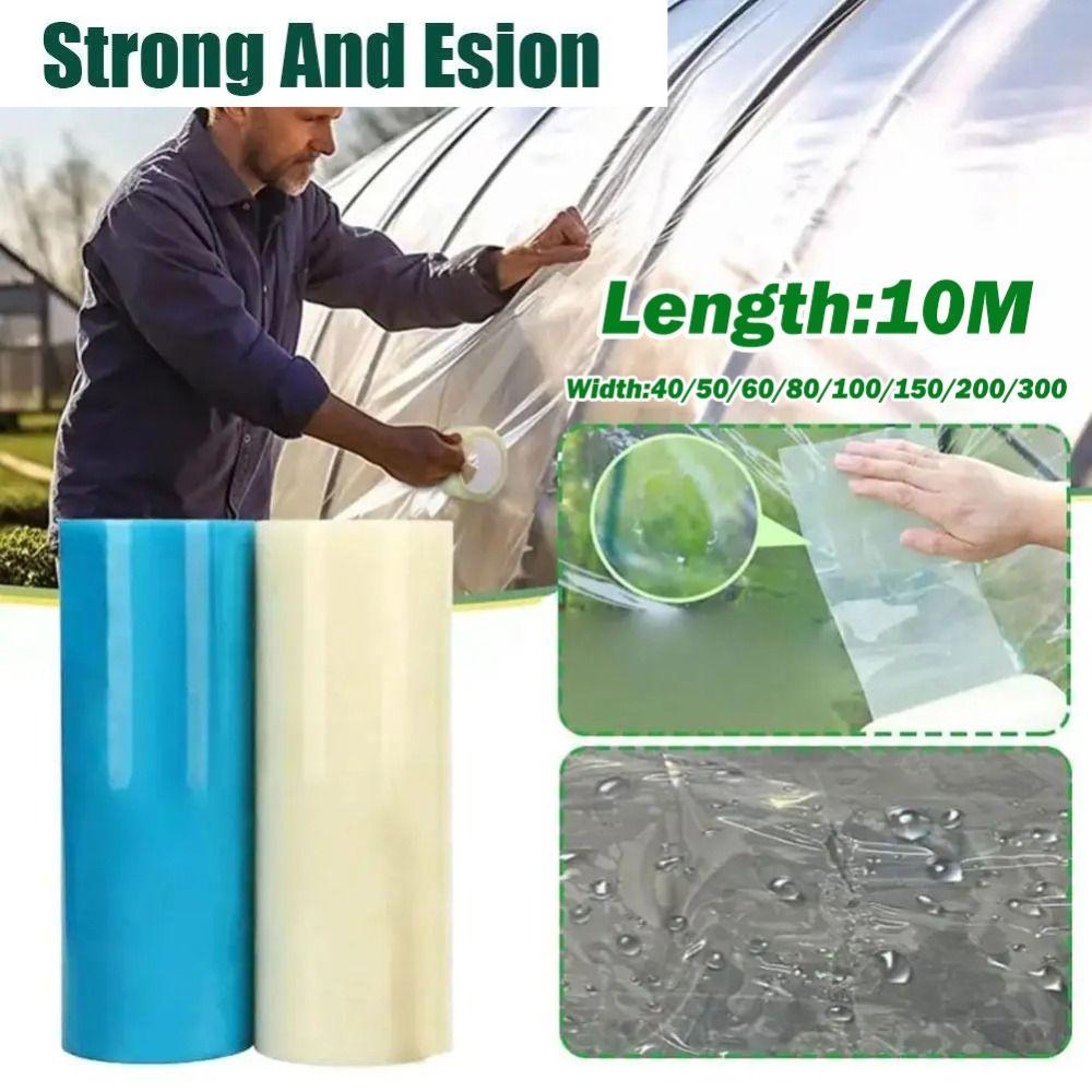 Strong Adhesion Greenhouse Repair Patch Transparent Greenhouse Cover New Plastic Sheeting Tape