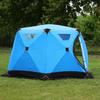 Hexagonal Warm Winter Ice Fishing Tent with Enhanced Windproof Cotton Insulation