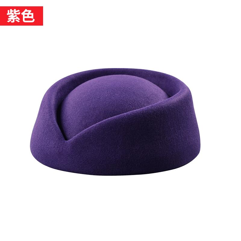 Ladies Flight Attendant Hat Diy Stewardess Hat Women Air Cap Cosplay Hostess Airline Costume Pillboxwom Stage Performance Hat