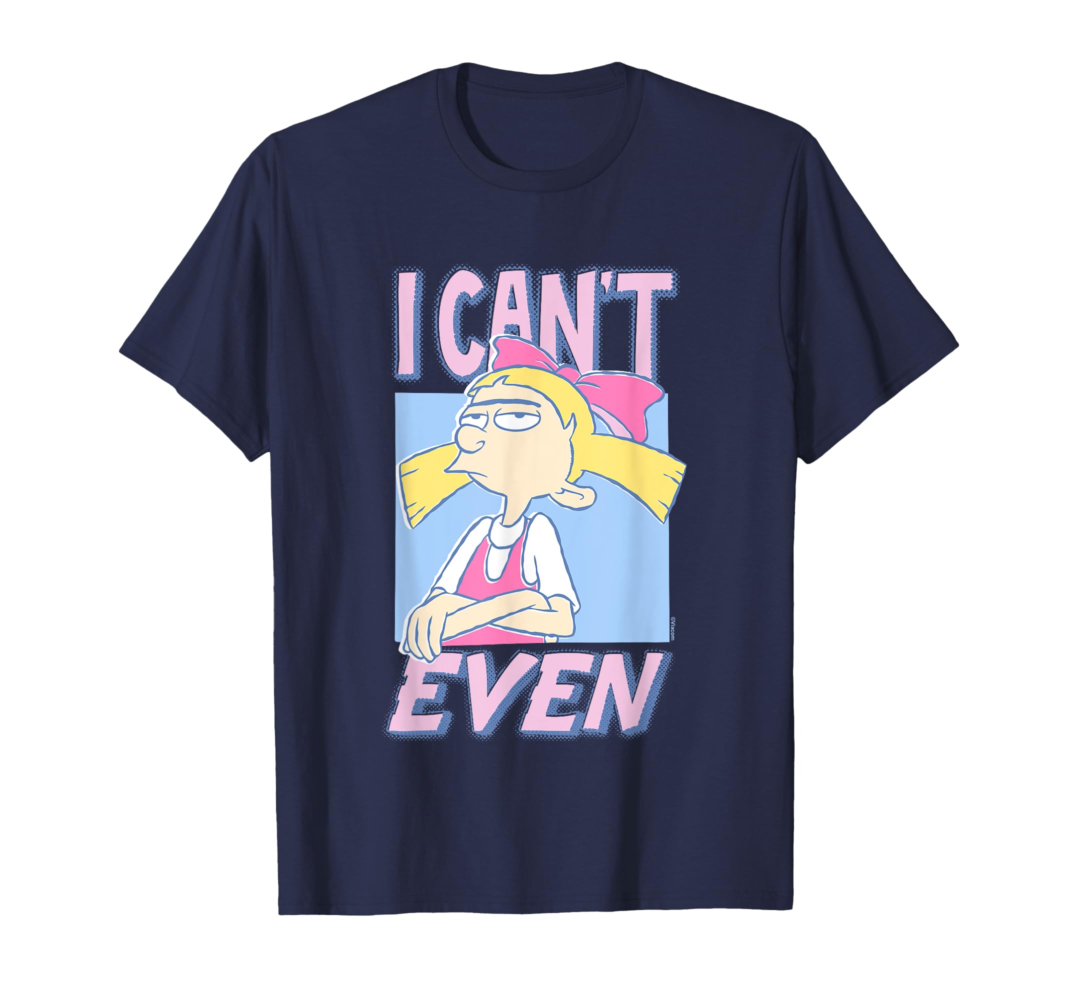 

Hey Arnold! Iconic Helga Pataki I Can t Even Big Chest Logo T-Shirt