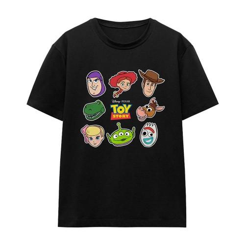 Toy Story Womens/Ladies Character Face Cut Out T-Shirt