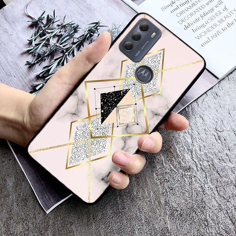 

Чехол для Motorola Moto EDGE 20pro EDGE 20lite E6 E7 Marbled pattern Cover G STYLUS GPLAY GPOWER G 5G PLUS G30 G100 Funda Coque MOTO EDGE 20LITE