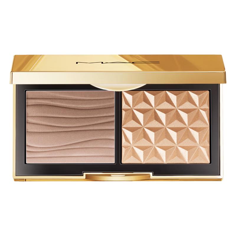 M.A.C Small Gold Box Dual-Tone Highlighter & Contour Palette