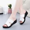 2025 New Fashion Summer Women's Sandals Luxury Wedges Slippers Black Platform Shoes for Women Shoes Zapatos De Mujer
