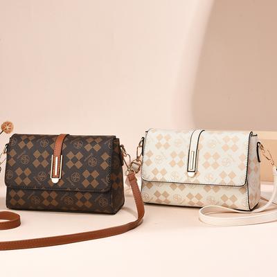 Nová potisková textura Populární taška s Všechna móda Malá svěží Vše Instagram Ramenní Crossbody taška