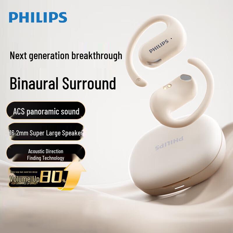 

Philips TAT2739 Bluetooth Ear-hook Sports Headphones