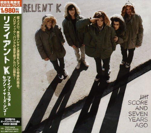 

CD RELIENT K - Five Score & Seven Years Ago TOCP66636,49880 Japan ObiRock Used