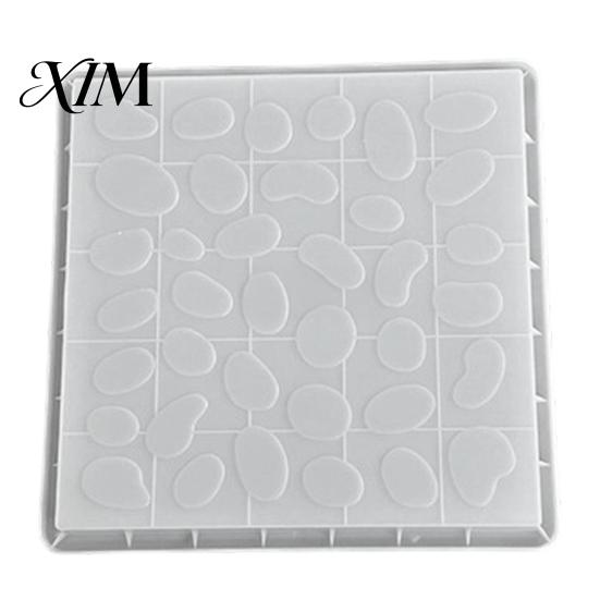 Easy DIY Garden Tile Mold Reusable Concrete Path Stepping Stone Mold, Pavement Cement Mould, Home Craft Project for Enthusiasts Patio Walkway