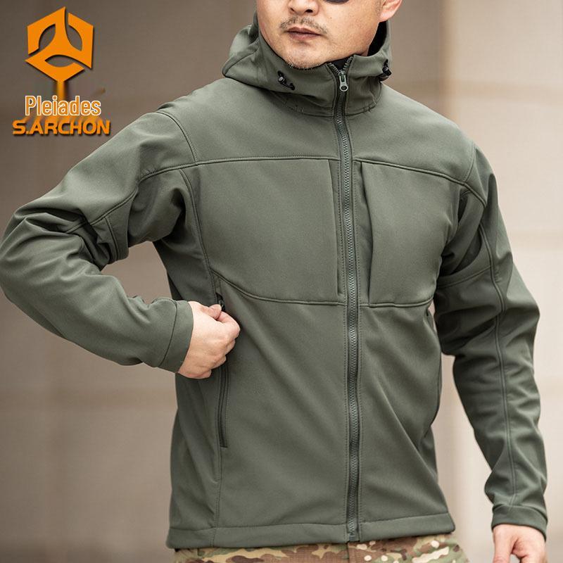 

Куртка софтшелл S.archon Onken Bird для альпинизма весна/лето осень/зима Medium зелёный