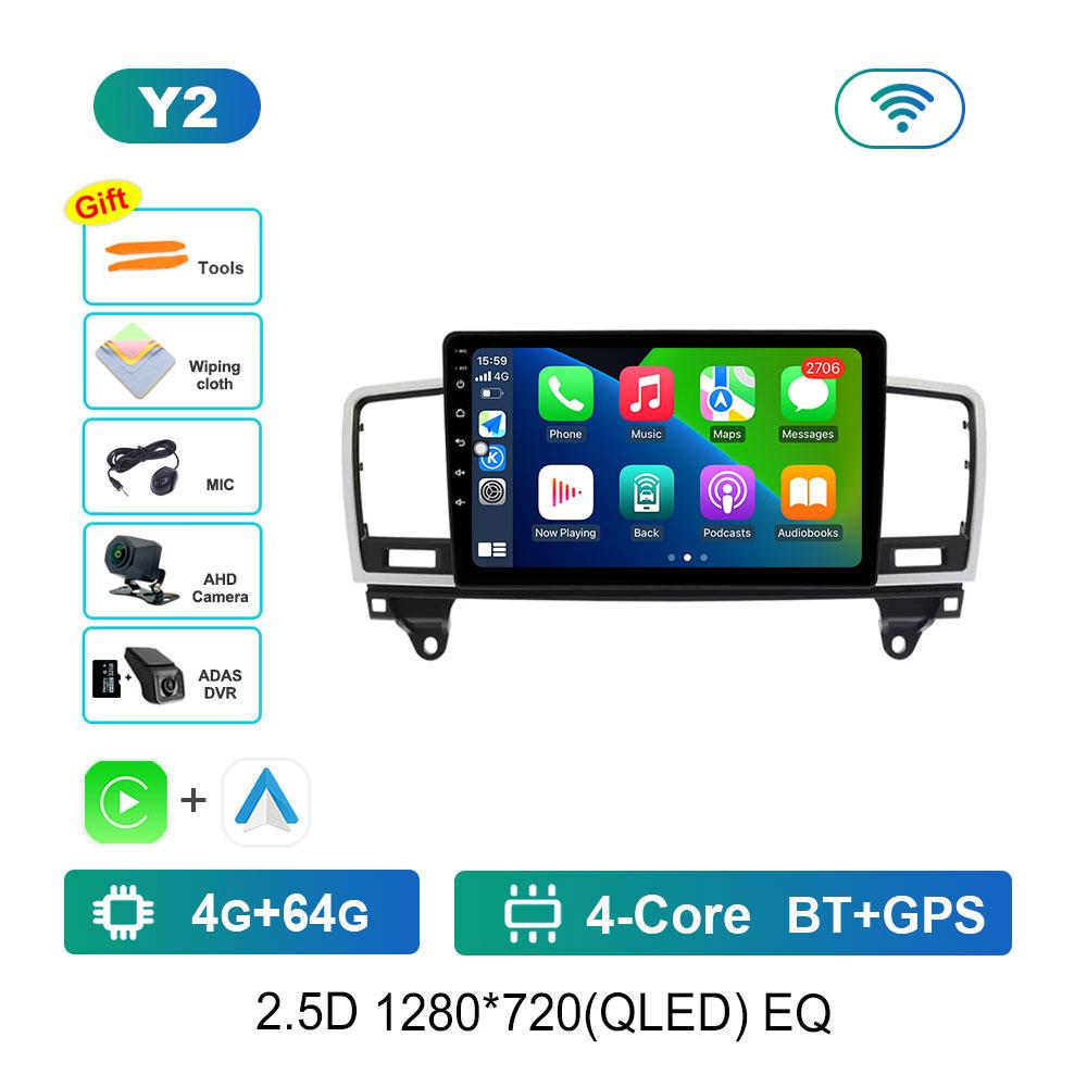 Android 14 Car Radio For Mercedes Benz M-Class M Class W166 ML 2011 - 2015 DSP Stereo HD Screen Multimedia Player Video GPS 4G