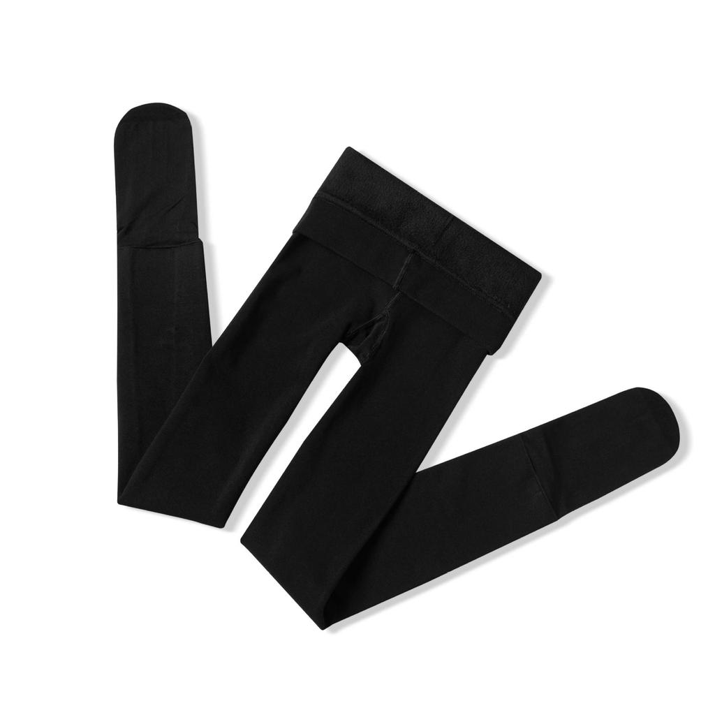 Children's 900D Dragon Claw Hair Ballet Dance Pantyhose - Autumn & Winter Thickened White Tights