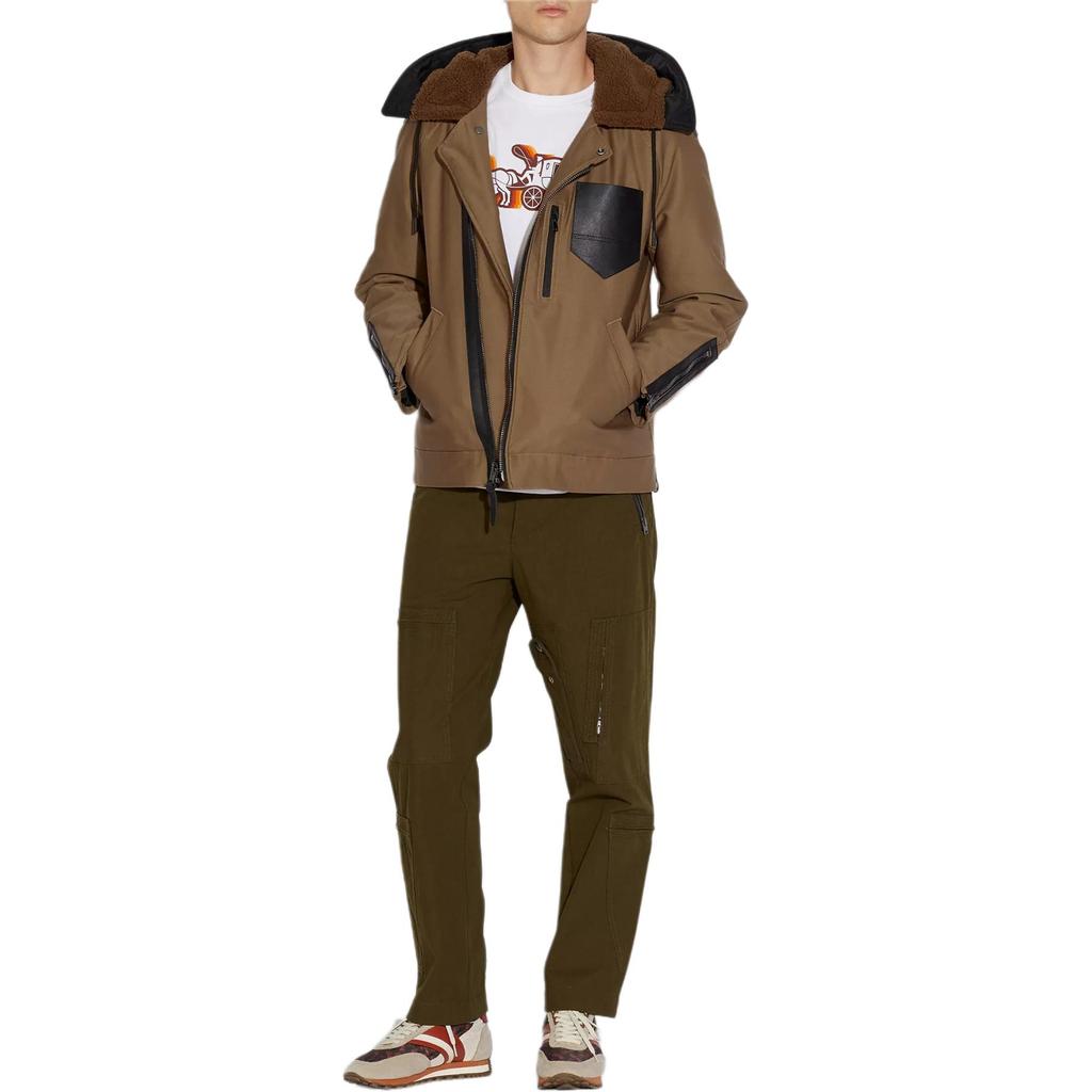 COACH Jackets & Coats Men's Khaki 88690-KHBK