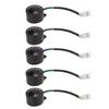 5pcs 110-120db Six-Wire 4-in-1 Wiring Guide 48V-60V Backup Warning Alarm  Electric Tricycle