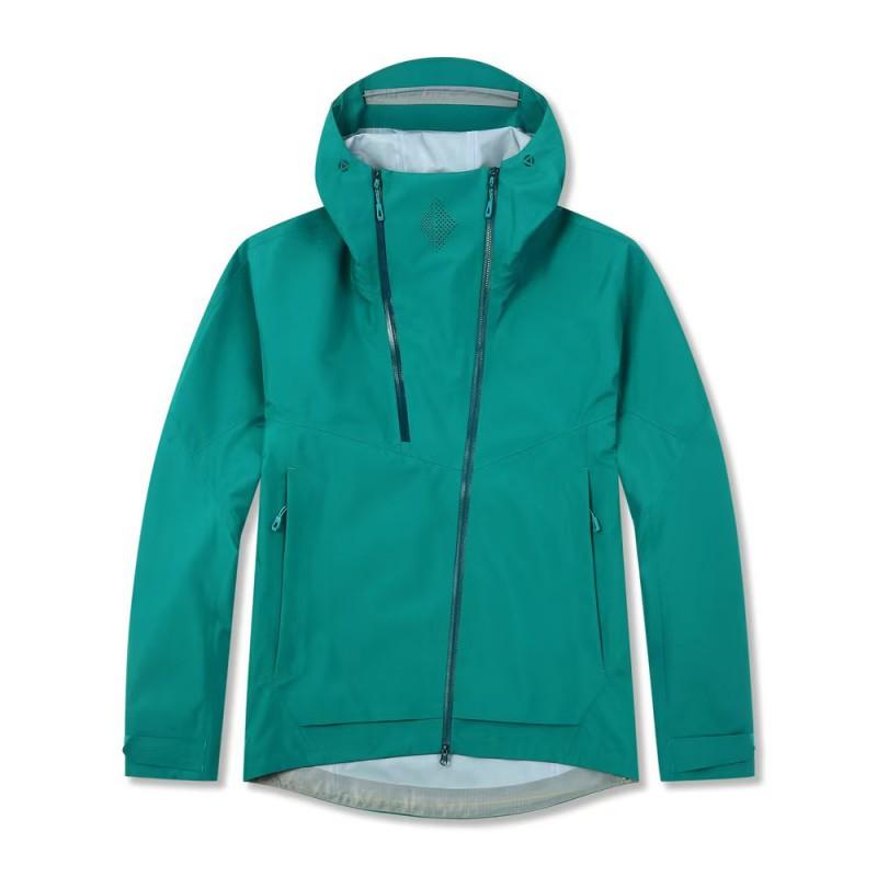 Unisex Lightweight Waterproof Hiking Jacket With Hood Breathable Windproof Outdoor Shell Trekking Camping Cycling