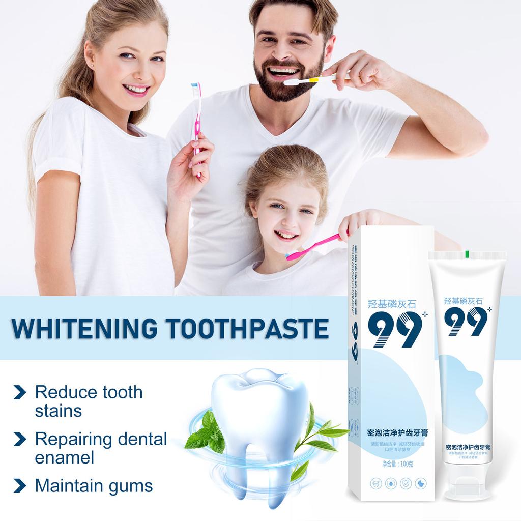 Hydroxyapatite Toothpaste Whitening Toothpaste, Fresh, Breath, Toothpaste, Toothpaste, Stain Removal, Complete Tooth Care