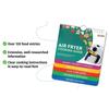 Air Fryer Cheat Instant Pot Sheet Magnets Cooking Guide Booklet Cheat Sheet Magnets Booklet Air Fryer Magnetic Cheat Sheet