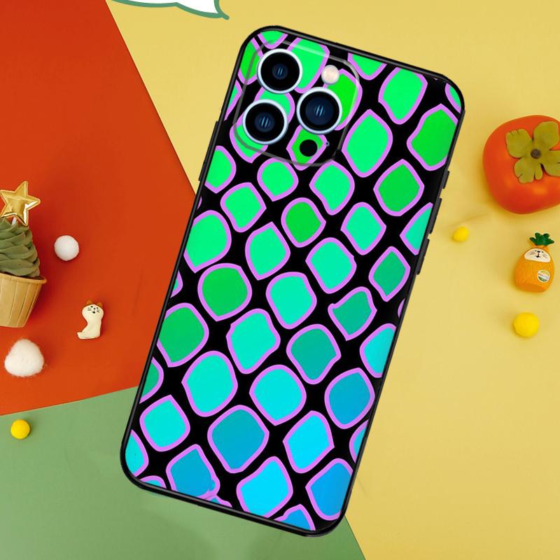 Cyan Giraffe Leopard Zebra MAD PRINTS Case For iPhone 15 16 11 13 12 14 Pro Max Mini X XR XS 7 8 Plus Back Cover Shell