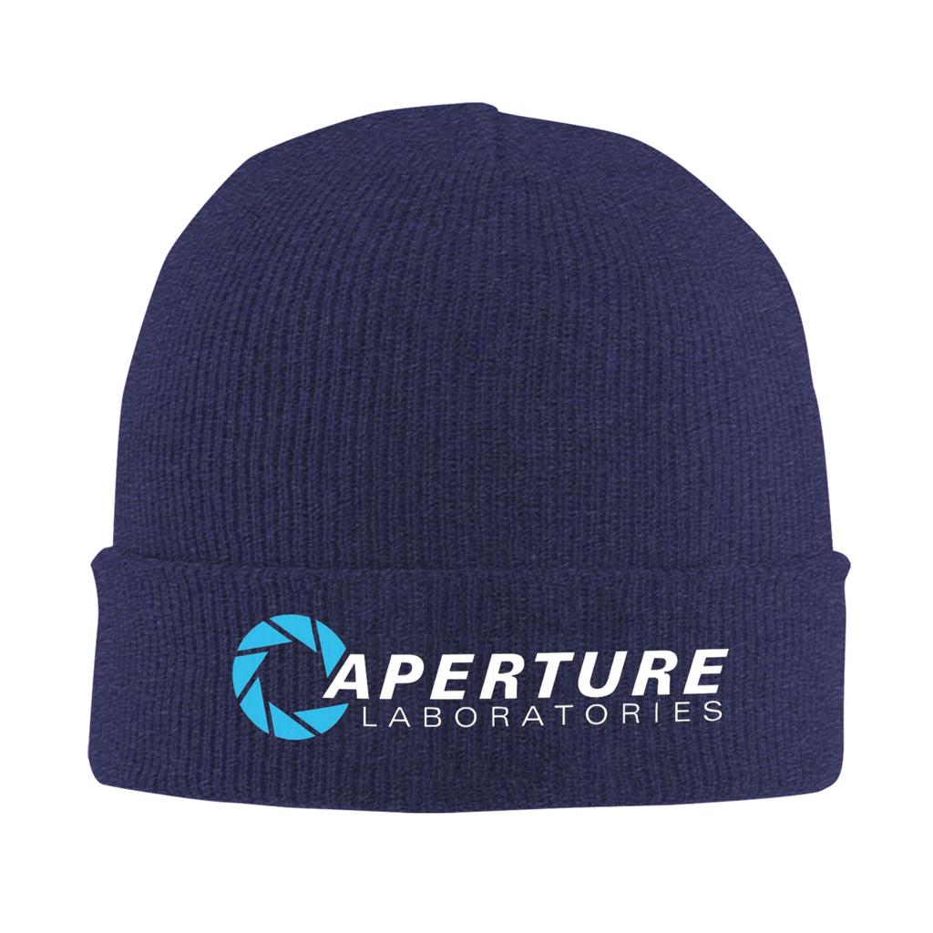 Aperture Science Laboratories  Portal Winter Skullies Beanies Hat Warm Autumn Knitted Hats Bonnet Caps for Women Men