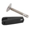 6E0 43116 01 620 43114 00 Clamp Screw Handle Set with Transom Pad Plate Swivel Pin For 2 2.5 4 5 6HP Outboard Motor