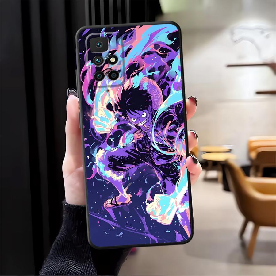 Case for Xiaomi Redmi A5 K60 9T 10 9A 9C A1 A2 Plus 12C K40 K50 Gaming 13C 12 Funda Phone Cover Cool Luffy Anime