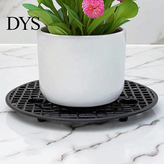Durable Plant Risers 6Pcs Pot Risers, 8 Inch Round Plastic Outdoor Lifters Elevator Stands, Feet for Indoor Flower Pots Office Desk Stands