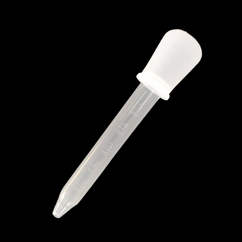 Silicone World 5ML Silicone Dropper Water Medication Dispenser Pipette With Scale Baby Pet Anti Choking Feeding Medicine Tools