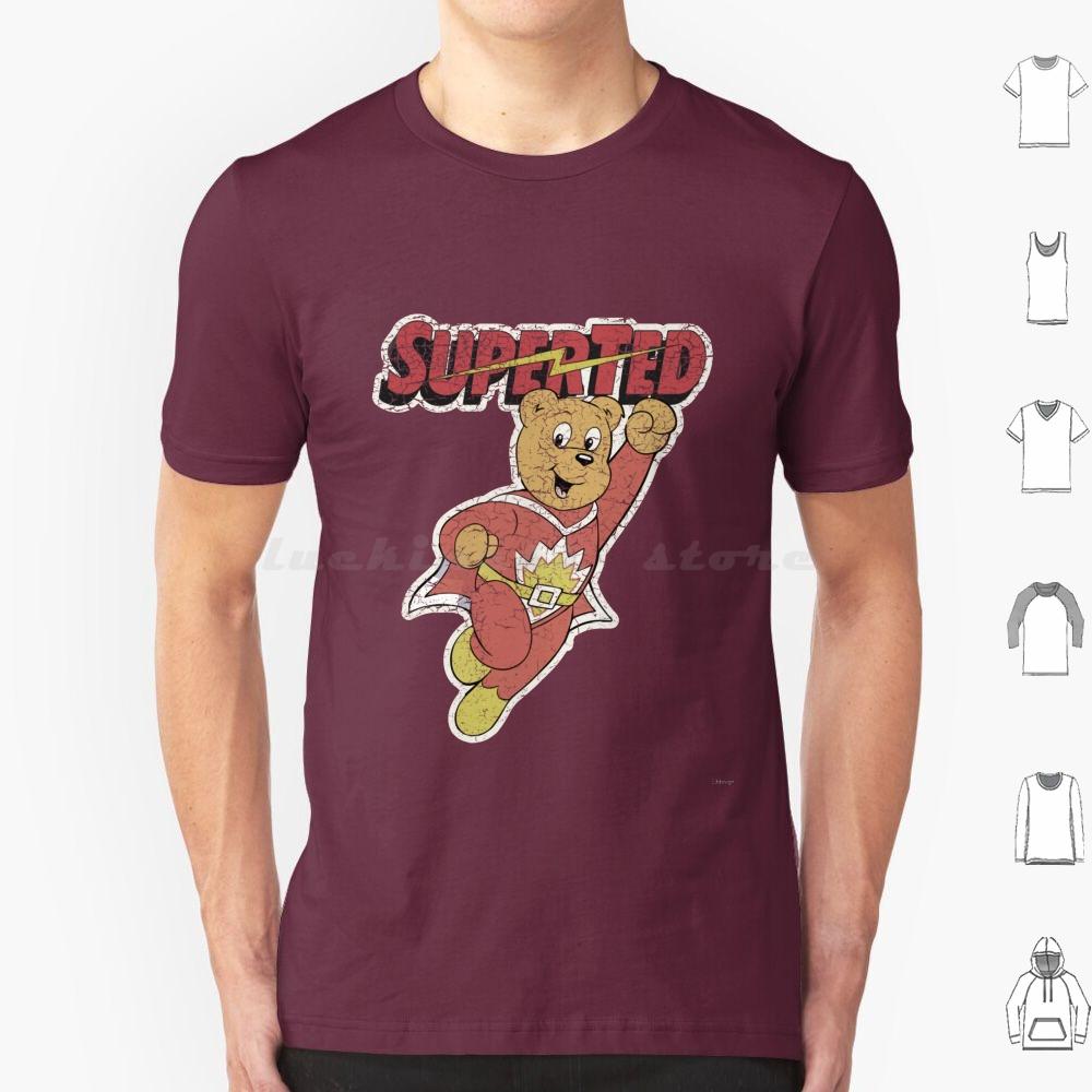 80s Kid V1 T Shirt Men Women Kids 6xl Retro 80s Cartoon English Uk Australia Super Ted Tex Spotty Bear Superhero Powers