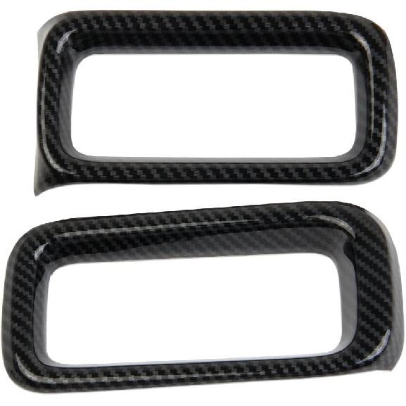 

Carbon Fiber Dashboard Side Air Vent Outlet Cover Trim for Ford Maverick 2022-2026