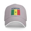 Sun Baseball Cap Senegal Flag  Print Trucker Hat Hot Sale Stylish Hiking Fishing Snapback Cap